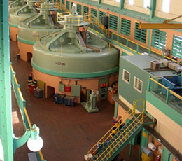 Réfection des bassins, récupérations des huiles de la Centrale Paugan