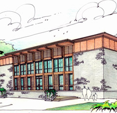 Centre sportif - concept (Bois-des-Filion)